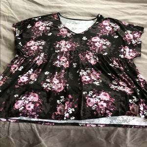 Torrid babydoll short sleeve top